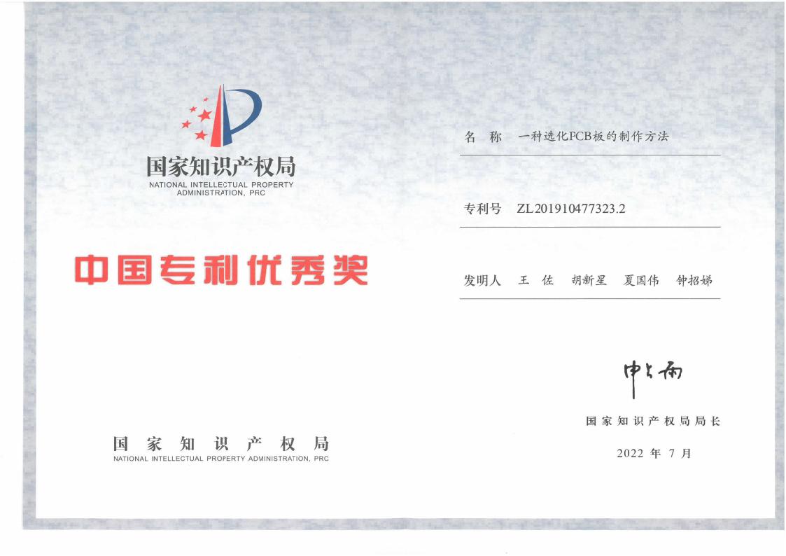 第二十三届中国专利优秀奖